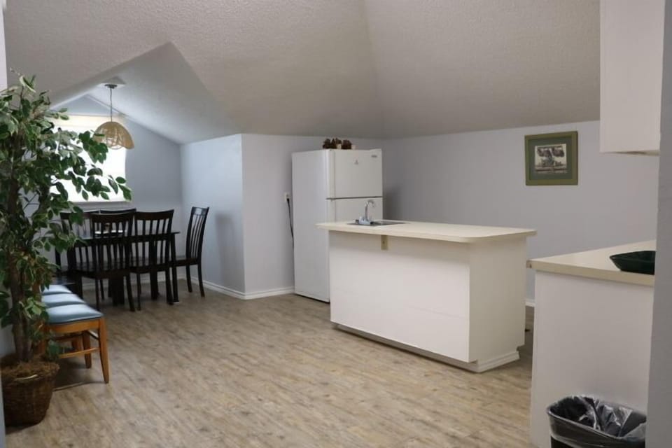 Family Suite, 2 Bedrooms, Kitchen Upstairs Only (Room number 119) | Private kitchen | Coffee/tea maker, fridge, microwave