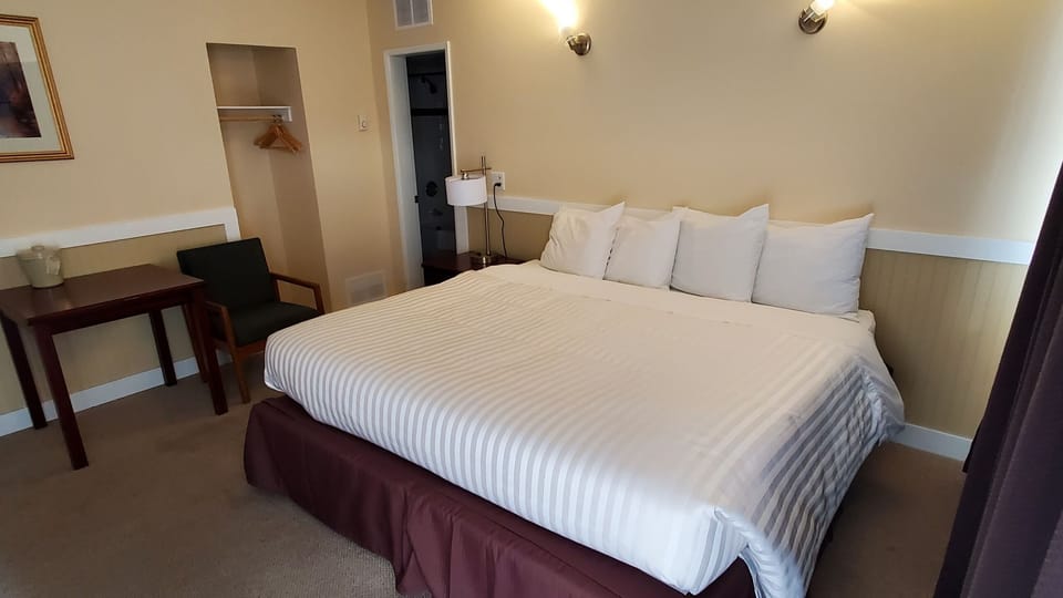 Standard Room, 1 King Bed | Iron/ironing board, free WiFi, bed sheets