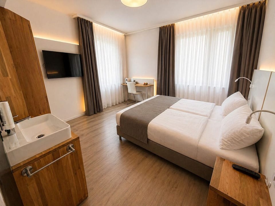 Superior Double Room | Hypo-allergenic bedding, in-room safe, individually decorated, desk