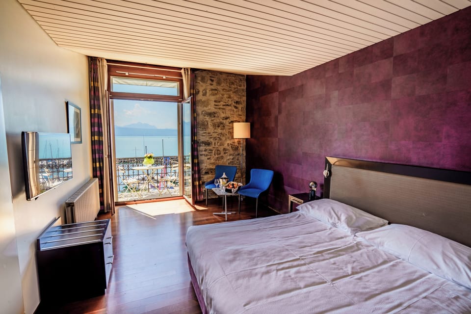 Deluxe Double Room, Balcony, Lake View | Premium bedding, Tempur-Pedic beds, minibar, in-room safe