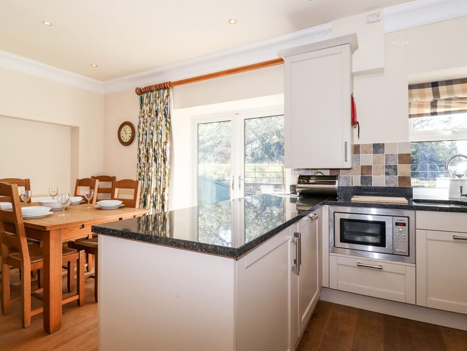 Fridge, dishwasher, electric kettle, toaster