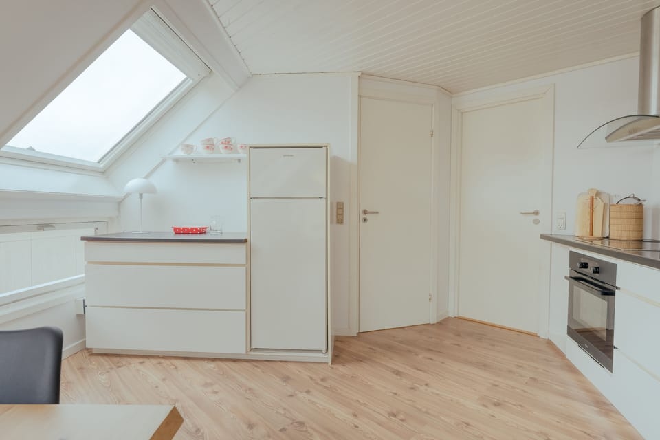 Standard Apartment, 2 Bedrooms | Private kitchen | Coffee/tea maker, fridge, oven, stovetop