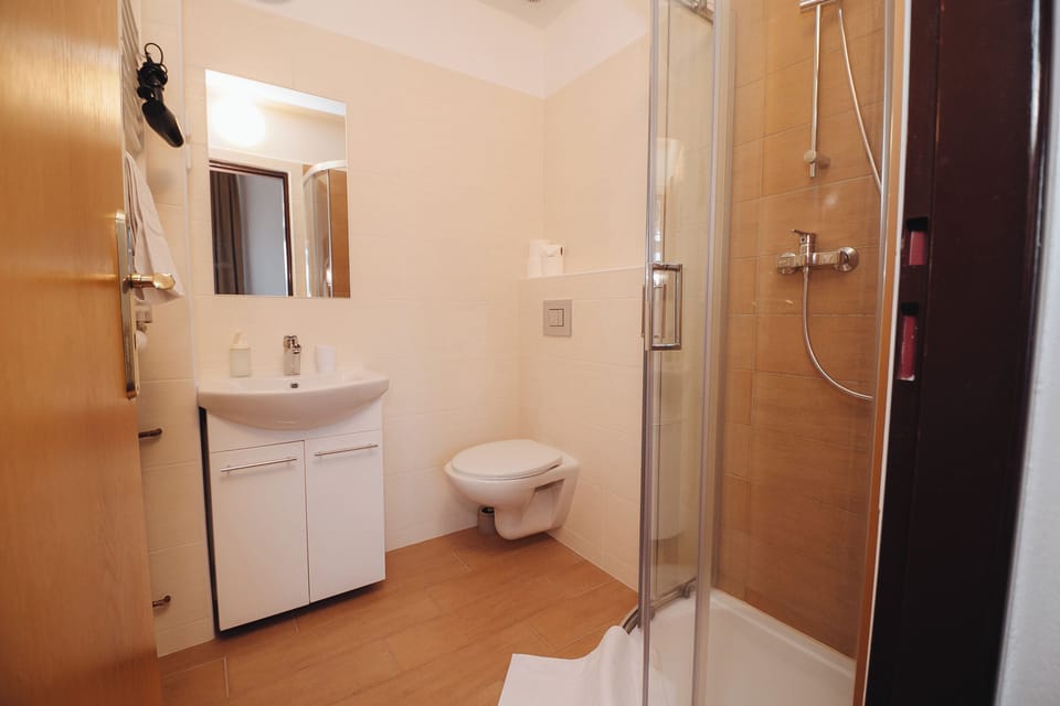 Deluxe Double or Twin Room | Bathroom | Free toiletries, hair dryer