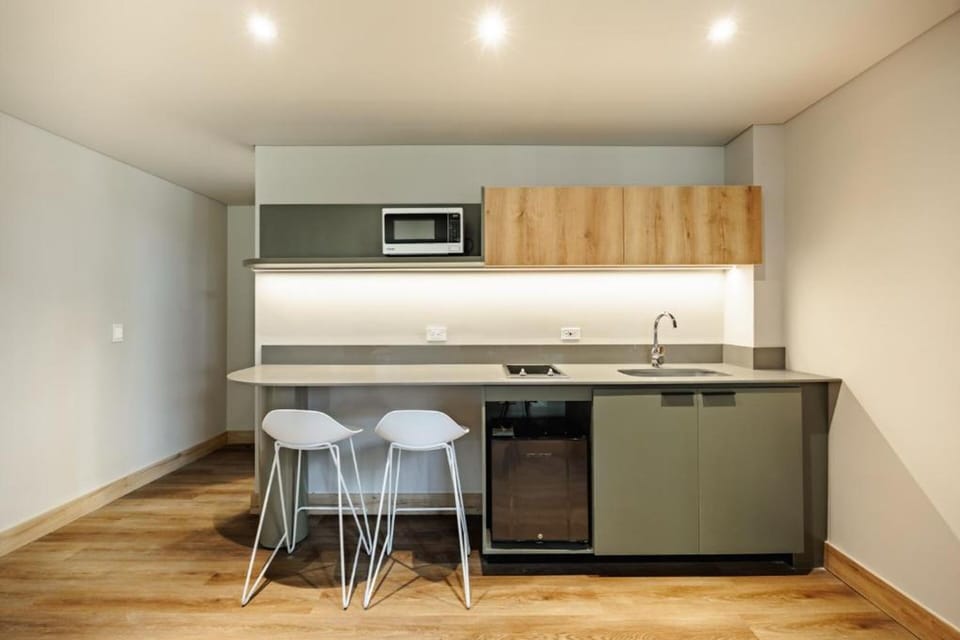 Standard Apartment, Multiple Beds, Kitchen | Hypo-allergenic bedding available, down comforters, minibar