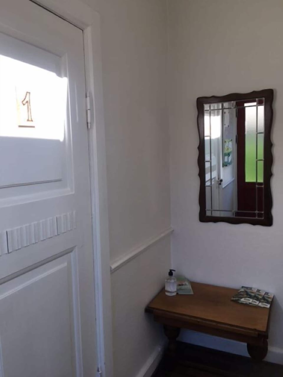 Interior entrance