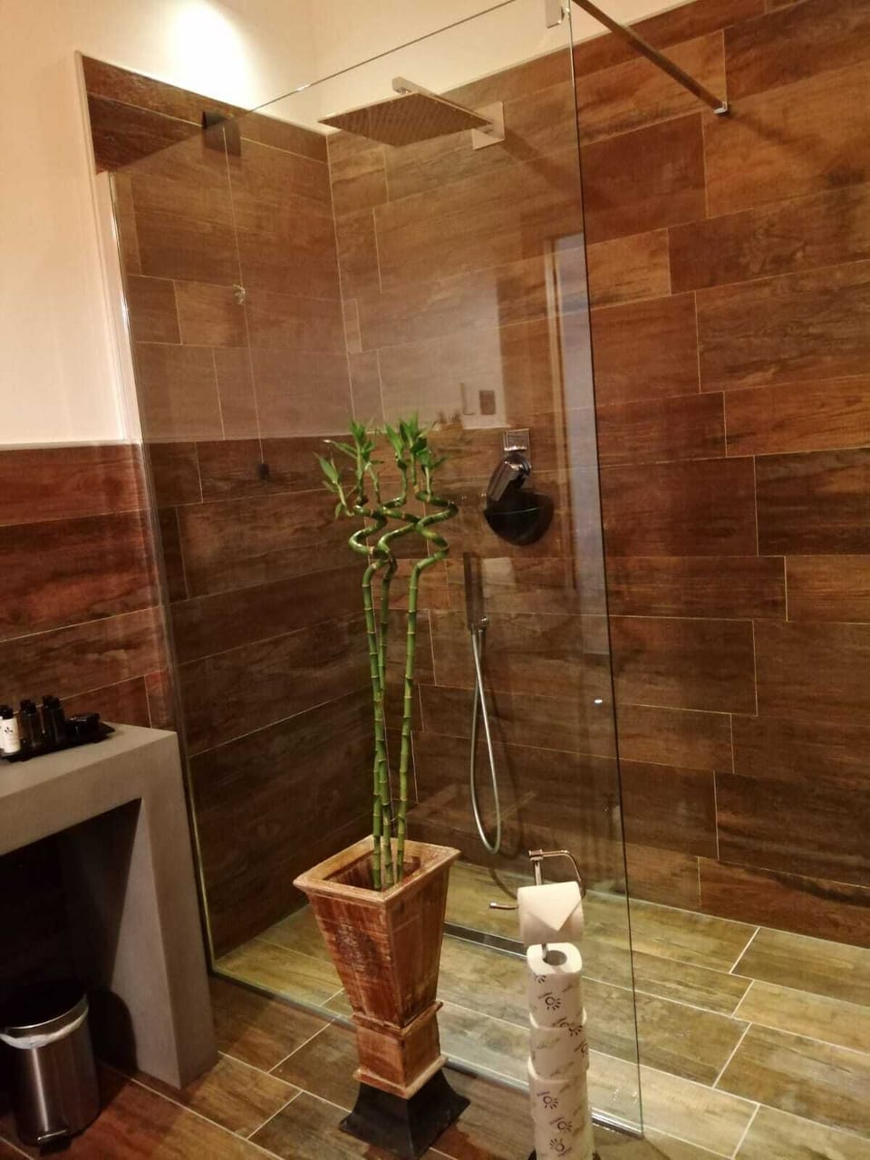 Comfort Room, 1 Queen Bed, Non Smoking, Hill View | Bathroom | Shower, rainfall showerhead, hair dryer, slippers