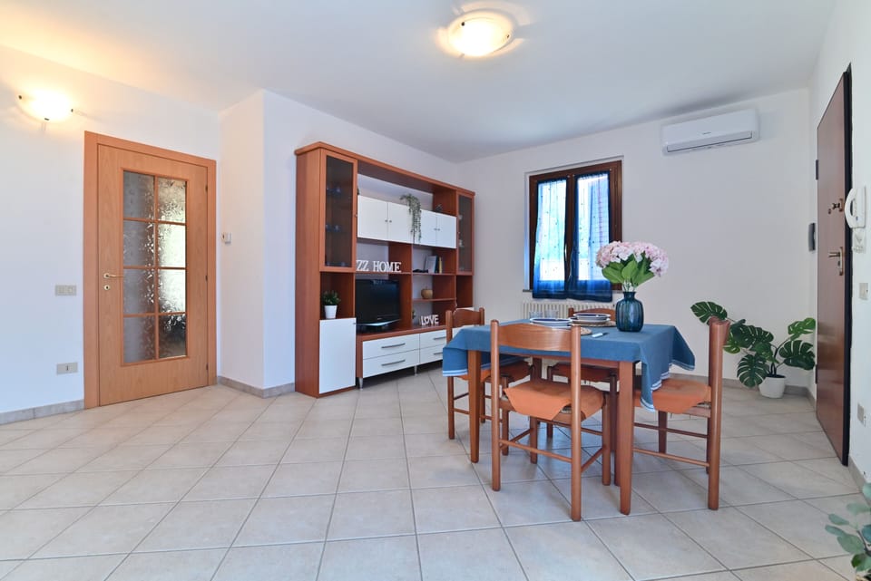 Basic Apartment | Living area | 49-inch Smart TV with cable channels