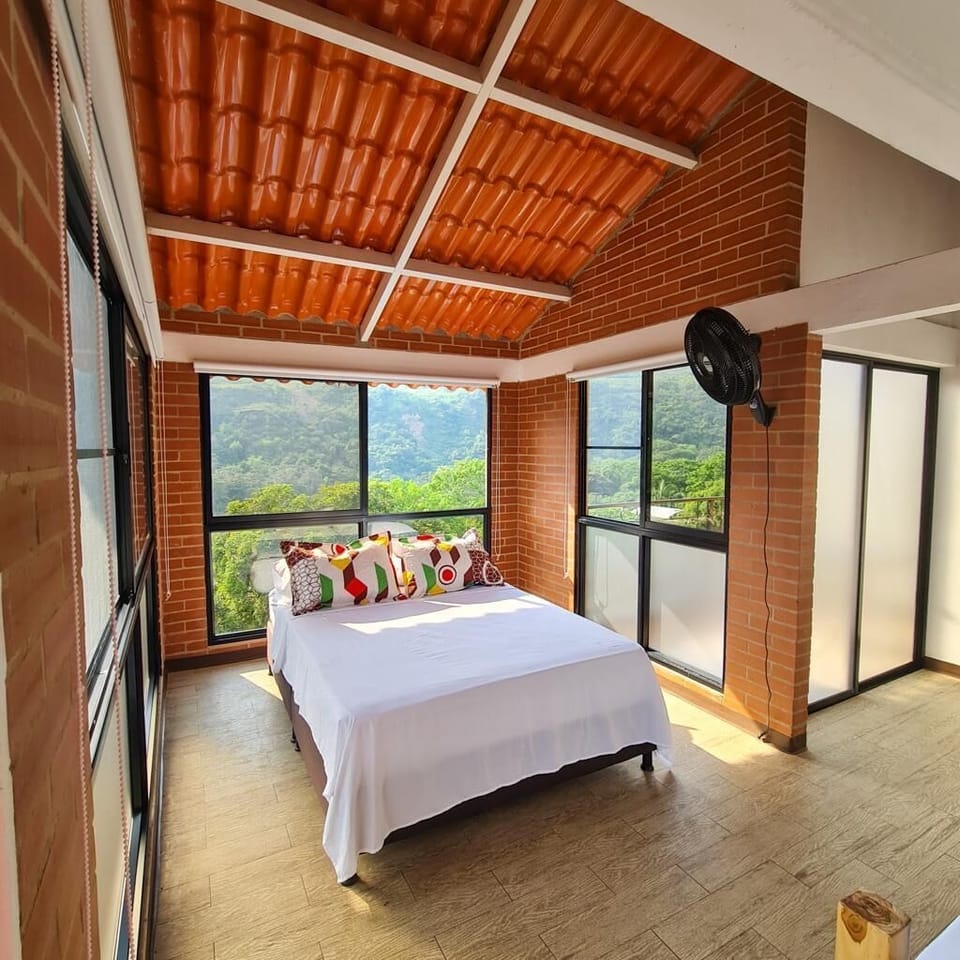 Panoramic Double Room, 1 Bedroom, Pool Access, Mountain View | Free WiFi, bed sheets