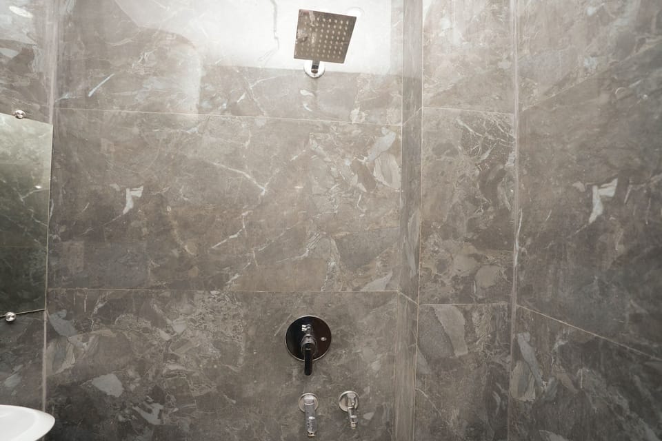 Deluxe Room | Bathroom | Separate tub and shower, rainfall showerhead, free toiletries, towels