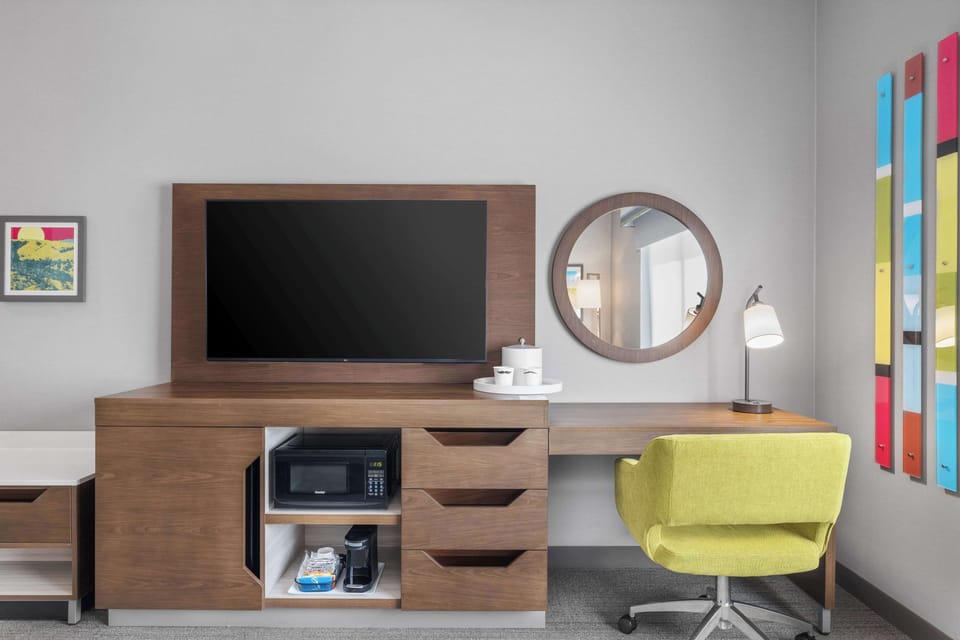 In-room safe, desk, blackout drapes, iron/ironing board