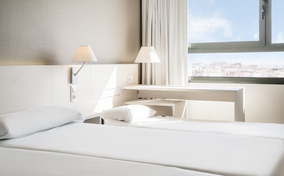 In-room safe, desk, laptop workspace, blackout drapes