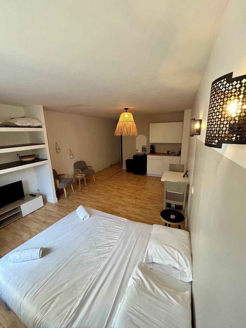 T1 2 personnes | Premium bedding, free WiFi, bed sheets