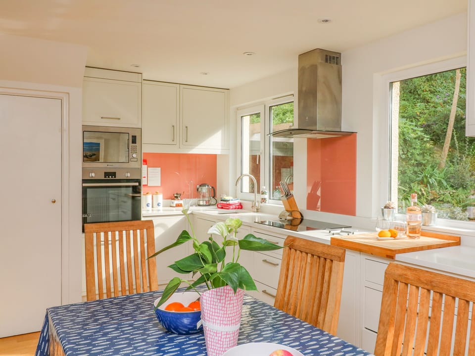 Fridge, dishwasher, cookware/dishes/utensils