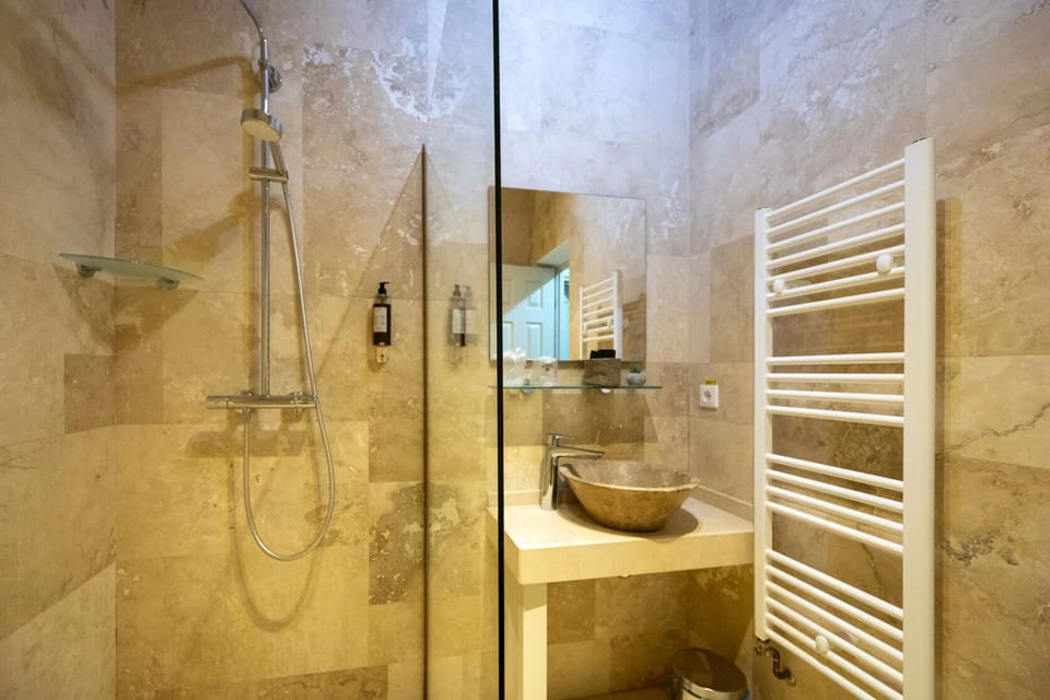 Standard Double or Twin Room | Bathroom | Shower, eco-friendly toiletries, hair dryer, bathrobes