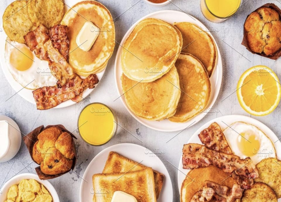 Daily full breakfast for a fee
