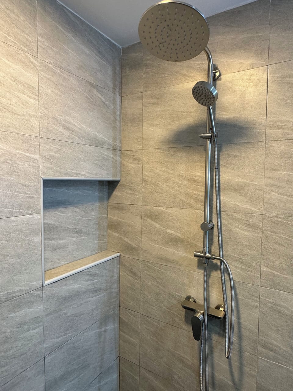 Comfort Double Room, 1 Double Bed, Garden View | Bathroom | Shower, rainfall showerhead, hair dryer, bathrobes