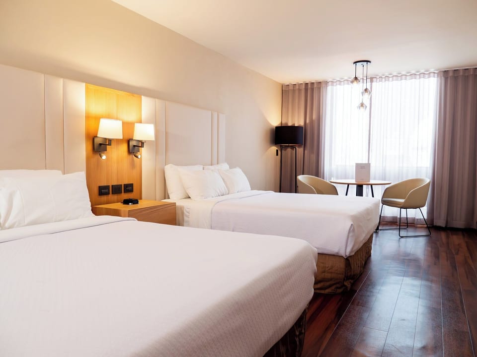 Standard Room, 2 Queen Beds (Low Floor) | Premium bedding, down comforters, in-room safe, desk