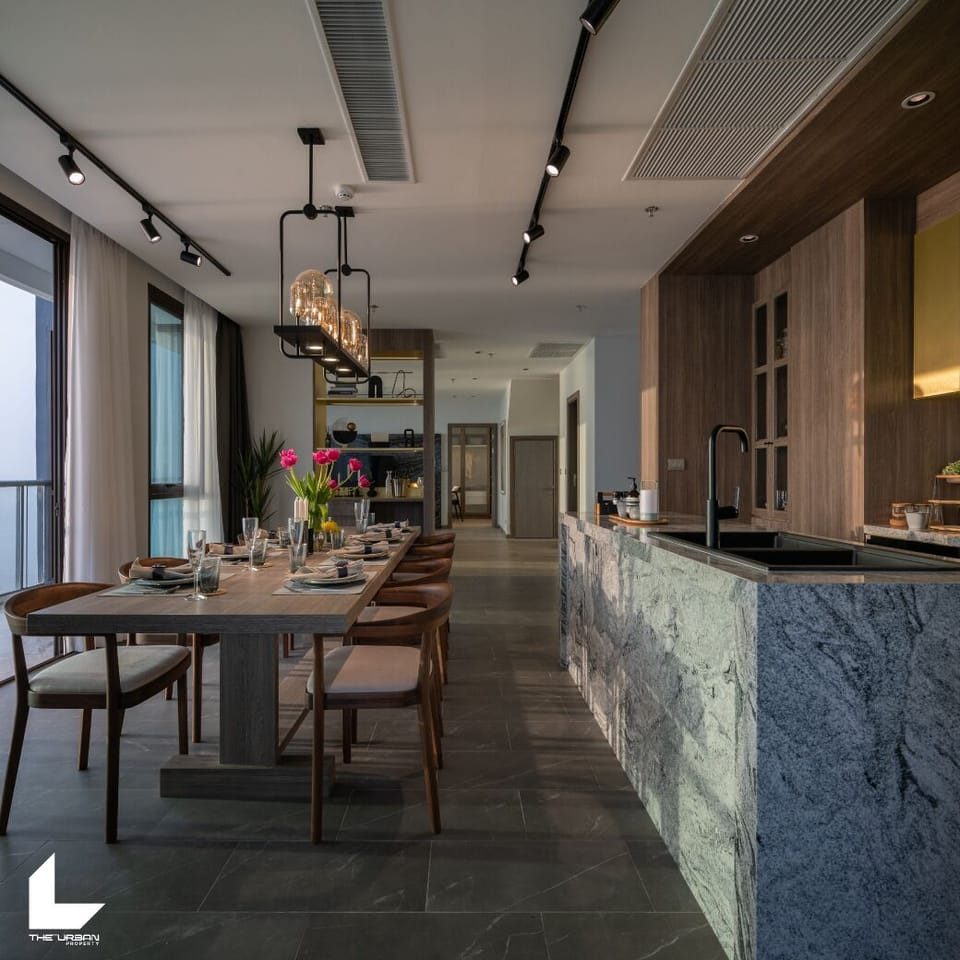 Premium Condo | Private kitchen | Full-size fridge, microwave, cookware/dishes/utensils