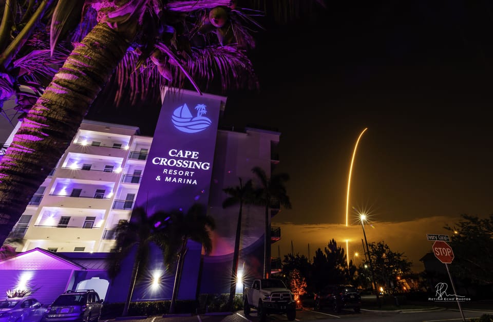 Front of property - evening/night