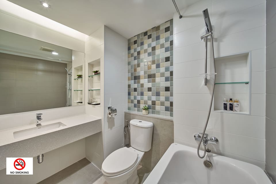 Hair dryer, towels