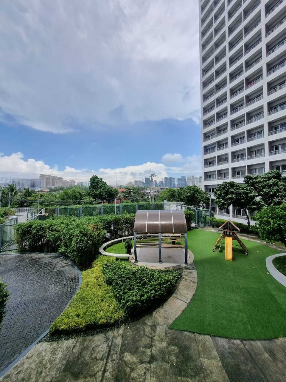 City view from property