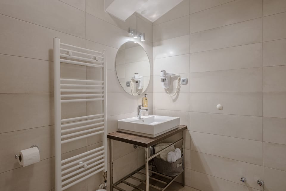 Comfort Double or Twin Room | Bathroom | Shower, free toiletries, hair dryer, bathrobes