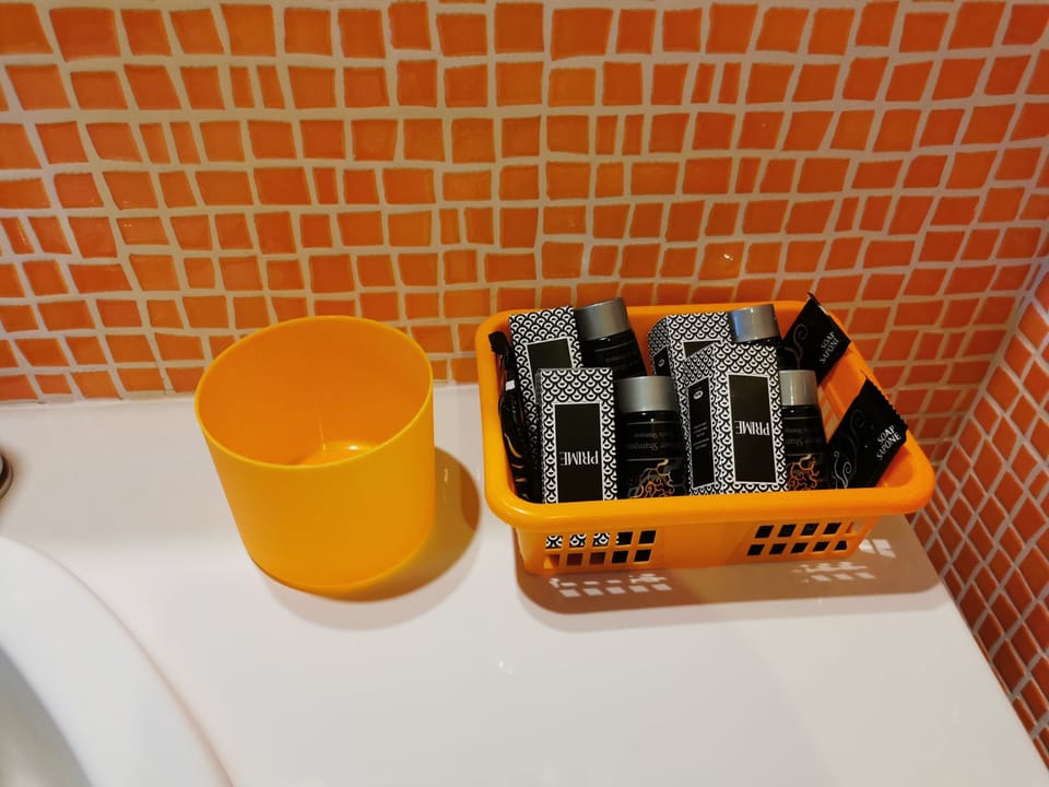 Comfort Room | Bathroom | Shower, rainfall showerhead, hair dryer, bidet