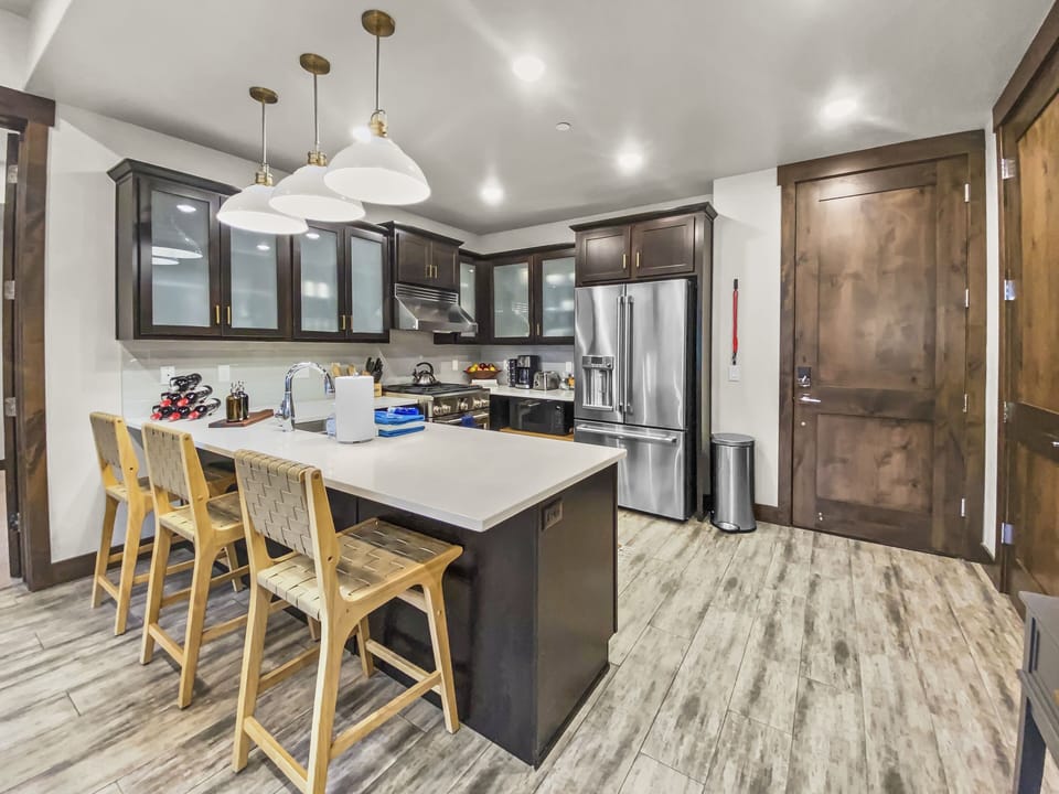 Condo, 2 Bedrooms | Private kitchen | Coffee/tea maker, fridge, oven, electric kettle