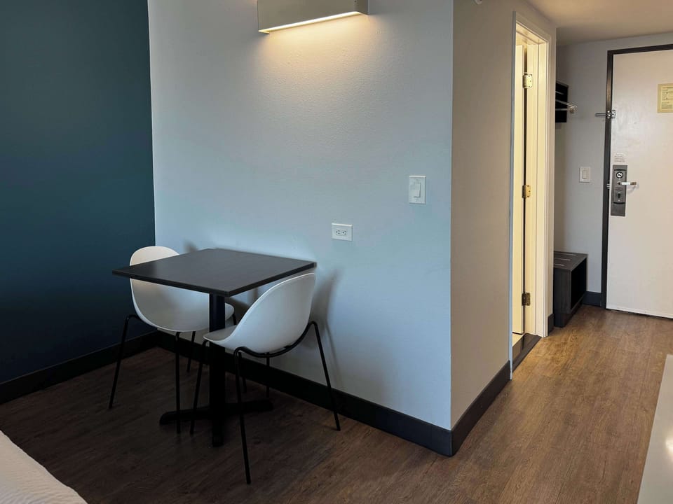 Blackout drapes, free WiFi, bed sheets, wheelchair access