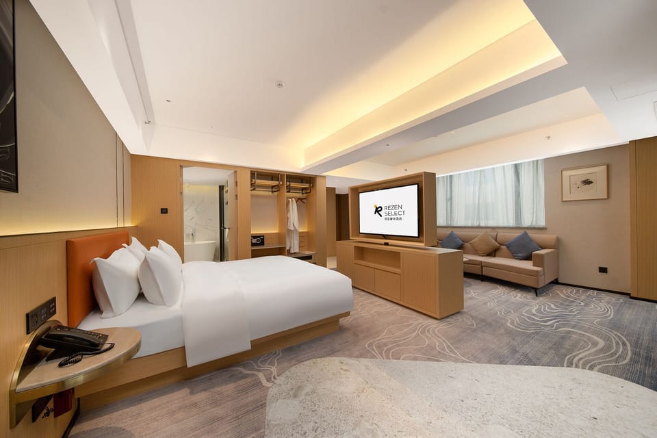 Superior Suite | Premium bedding, in-room safe, soundproofing, iron/ironing board