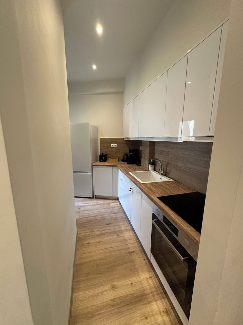 Prestige Apartment with Acropolis View | Private kitchen | Espresso maker, fridge, oven, stovetop