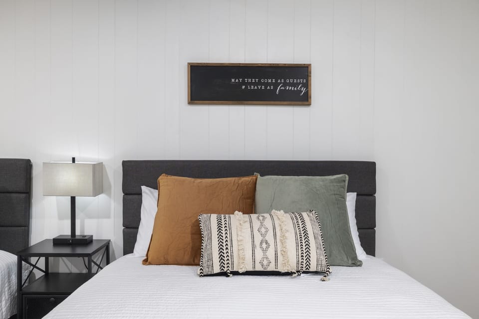 Premium bedding, free WiFi, bed sheets