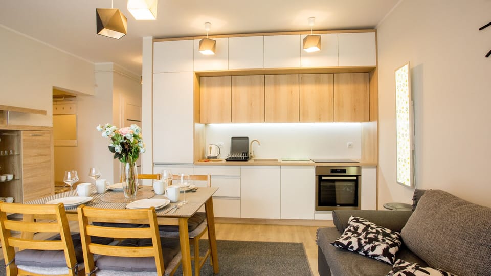 Apartment (1 B) | Living area | Flat-screen TV