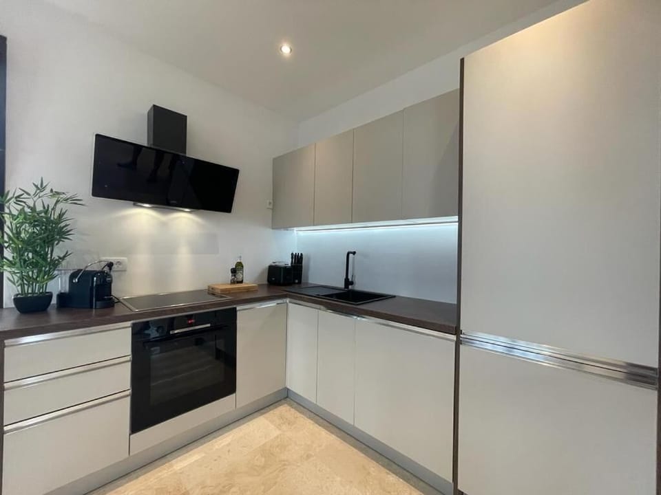 Panoramic Villa | Private kitchen | Fridge