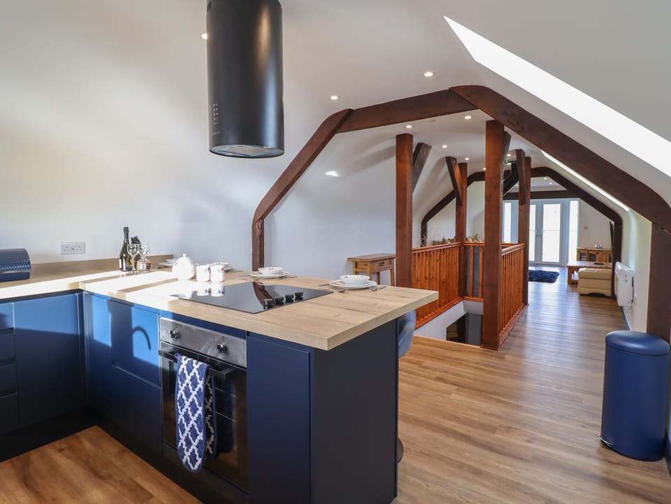 Fridge, dishwasher, electric kettle, toaster