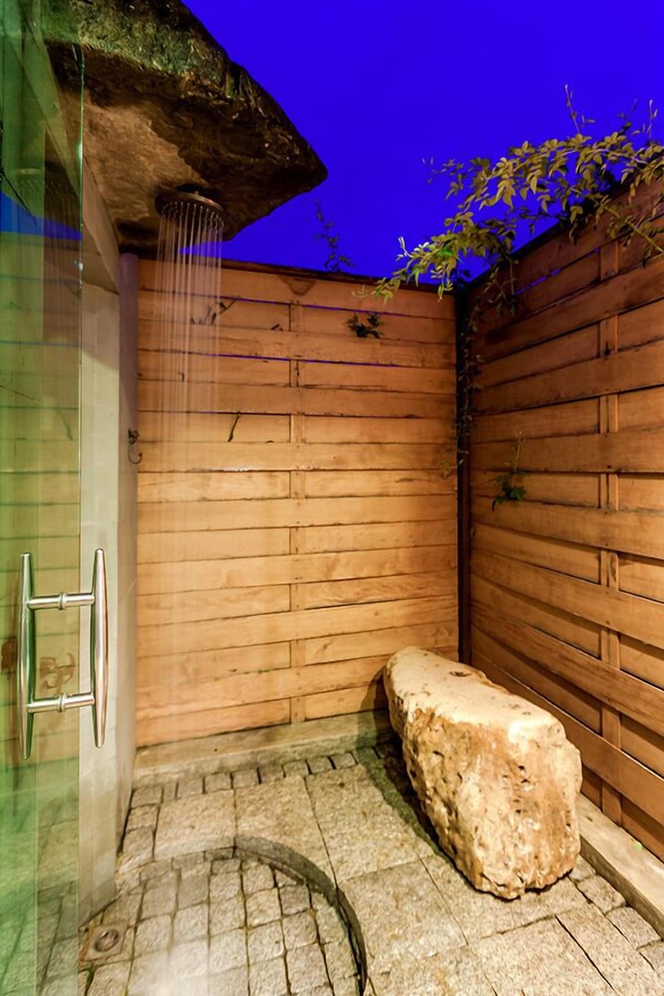 Executive suite jacuzzi | Bathroom shower