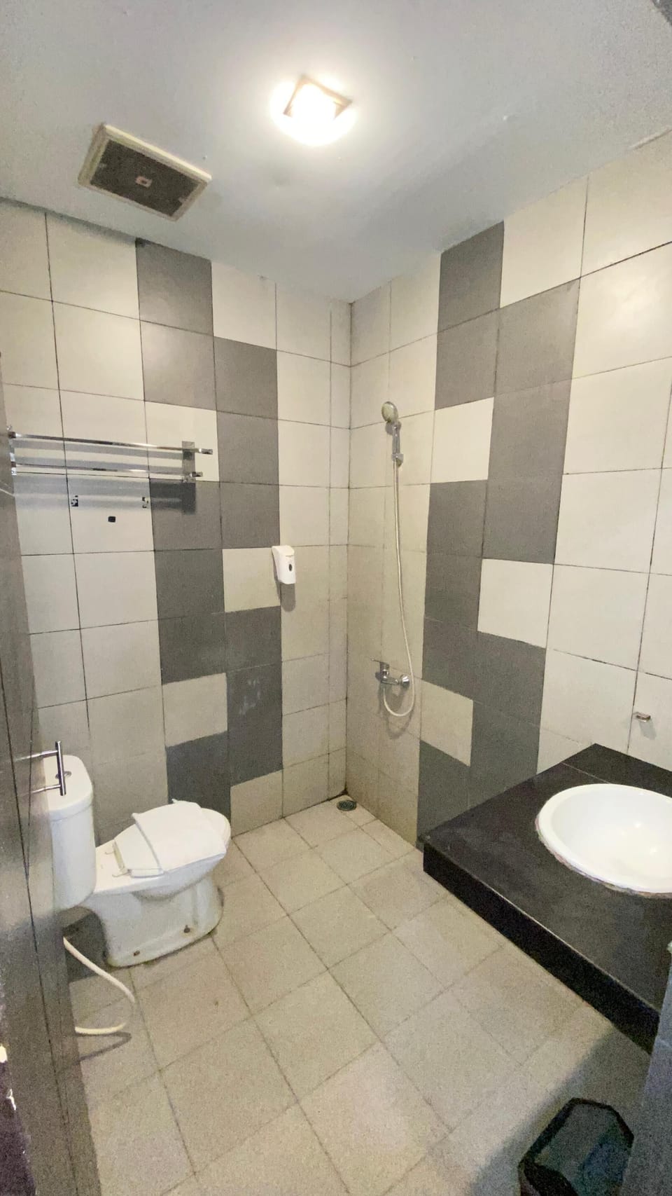 Shower, free toiletries, hair dryer (on request), slippers