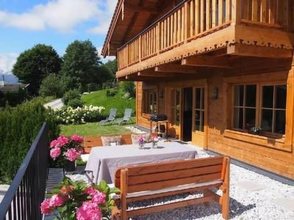 Chalet Sonnberg mit Terrasse und Garten Vacation rental in Salzburgerland