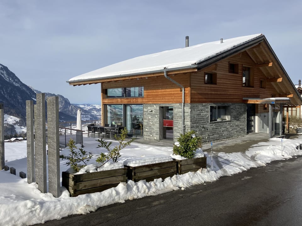Chalet Lärche Appartement/Fewo, Dusche und Bad, WC, 2 Schlafräume Apartment in Canton of Valais