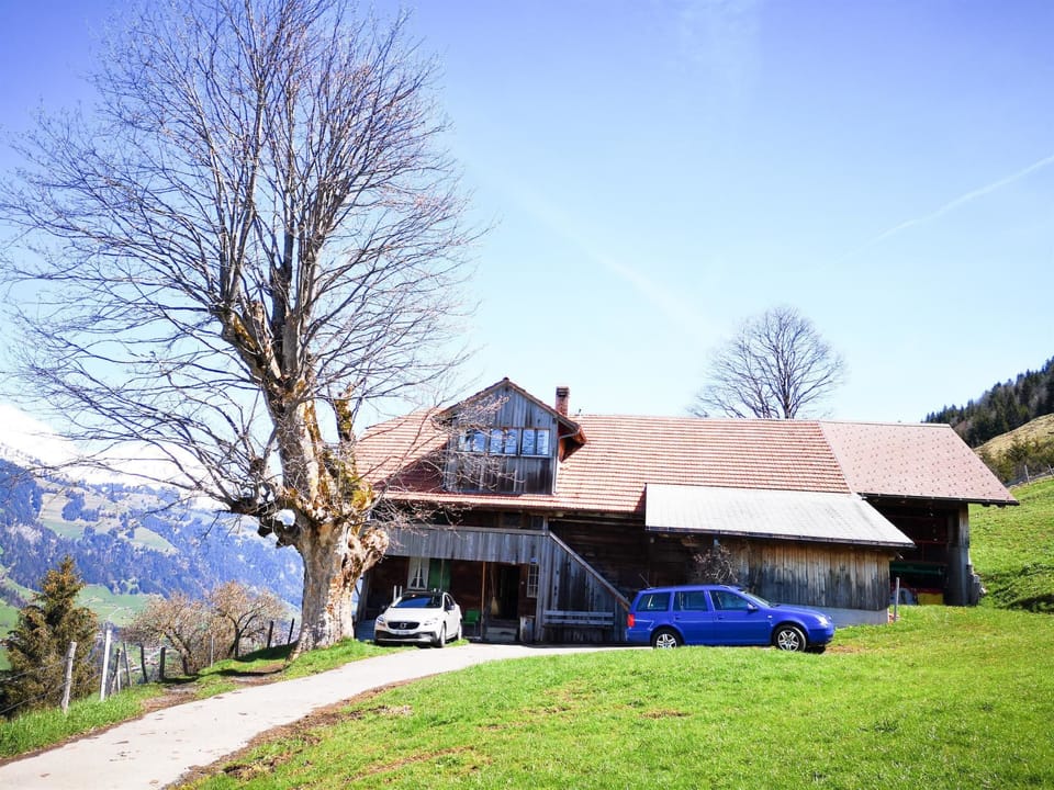 Weidhütte Wegscheide Hütte, Dusche, WC, 4 oder mehr Schlafräume Wohnung 2. Stock Apartment in Canton of Valais