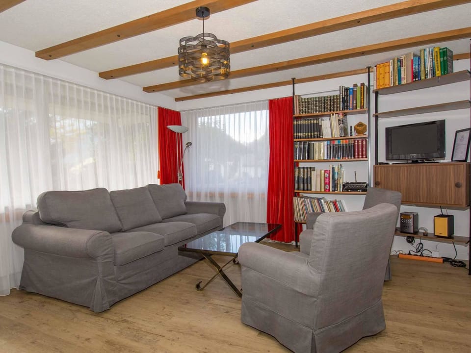 Kurhaus Appartement/Fewo, Dusche und Badewanne, 2 Schlafräume 3-Zimmerwohnung Apartment in Adelboden