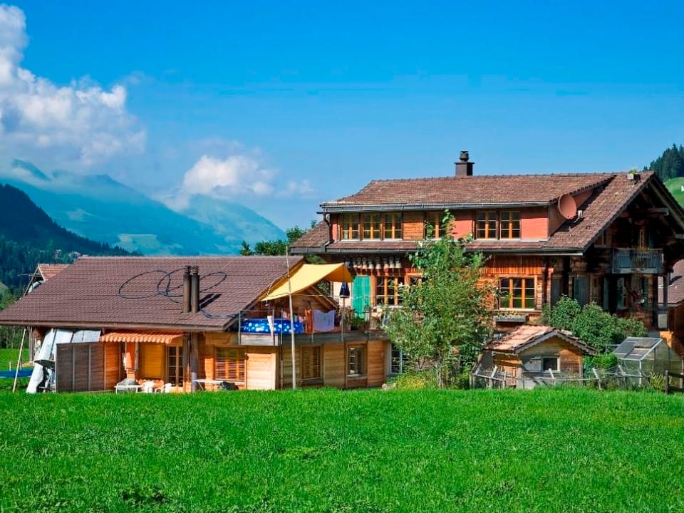 Bergdohle Appartement/Fewo, Dusche, WC, 1 Schlafraum 1-Zimmer-Studio Apartment in Adelboden