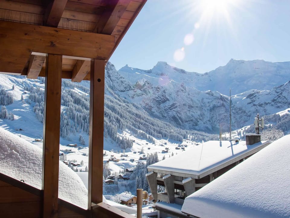 Loft Erlebnis Adelboden Appartement/Fewo, Dusche, WC, 2 Schlafräume Apartment in Adelboden