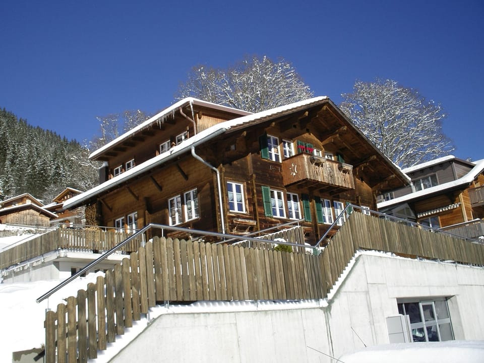 Hagrösli Appartement/Fewo, Dusche, WC, 1 Schlafraum 2-Zimmerwohnung Apartment in Adelboden