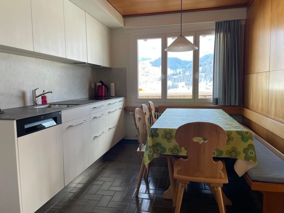 Silberdistel C09 Appartement/Fewo, Dusche, WC, 2 Schlafräume 3.5 Zimmerwohnung Apartment in Adelboden