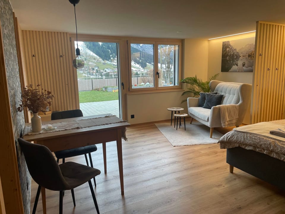Ferienwohnung Strubelblick Appartement/Fewo, Dusche, WC, 1 Schlafraum Apartment in Adelboden