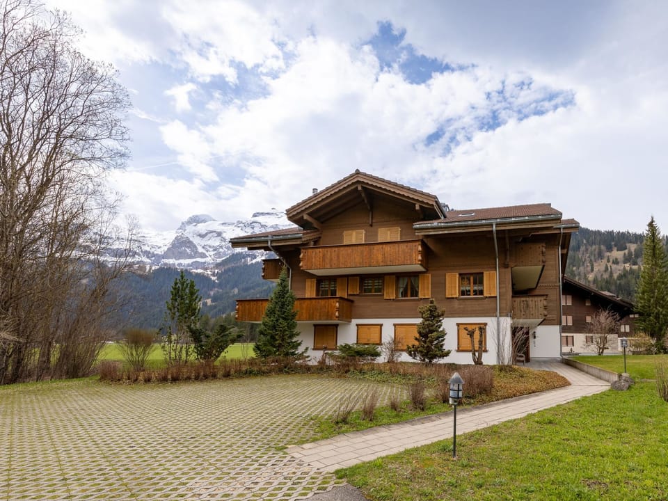 Chalet Lerchweid Lenk Appartement/Fewo, Bad, WC, 2 Schlafräume 4-Bettwohnung Apartment in Canton of Valais