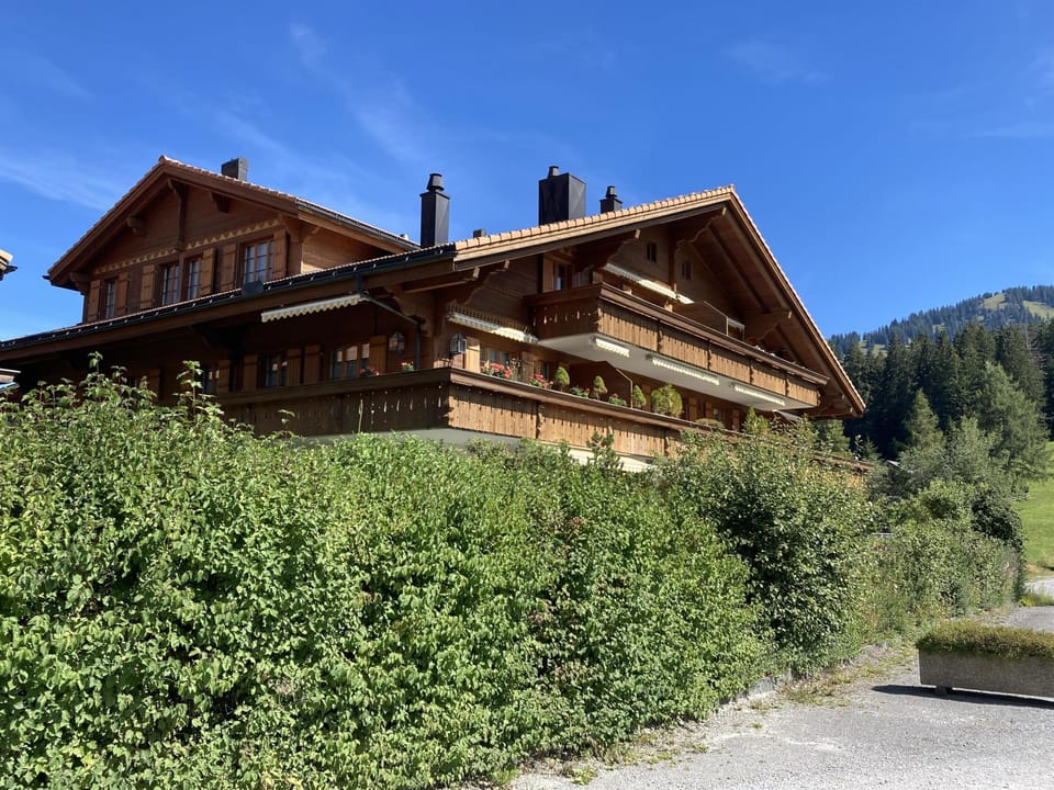 Fichte (Sulliger) Appartement/Fewo, Dusche oder Bad, WC 6-Bettwohnung Apartment in Saanen