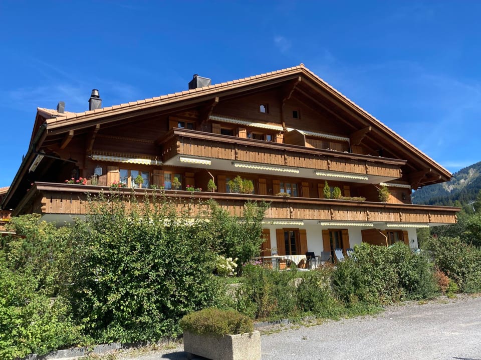 Fichte (Sulliger) Appartement/Fewo, Dusche oder Bad, WC 6-Bettwohnung Apartment in Saanen