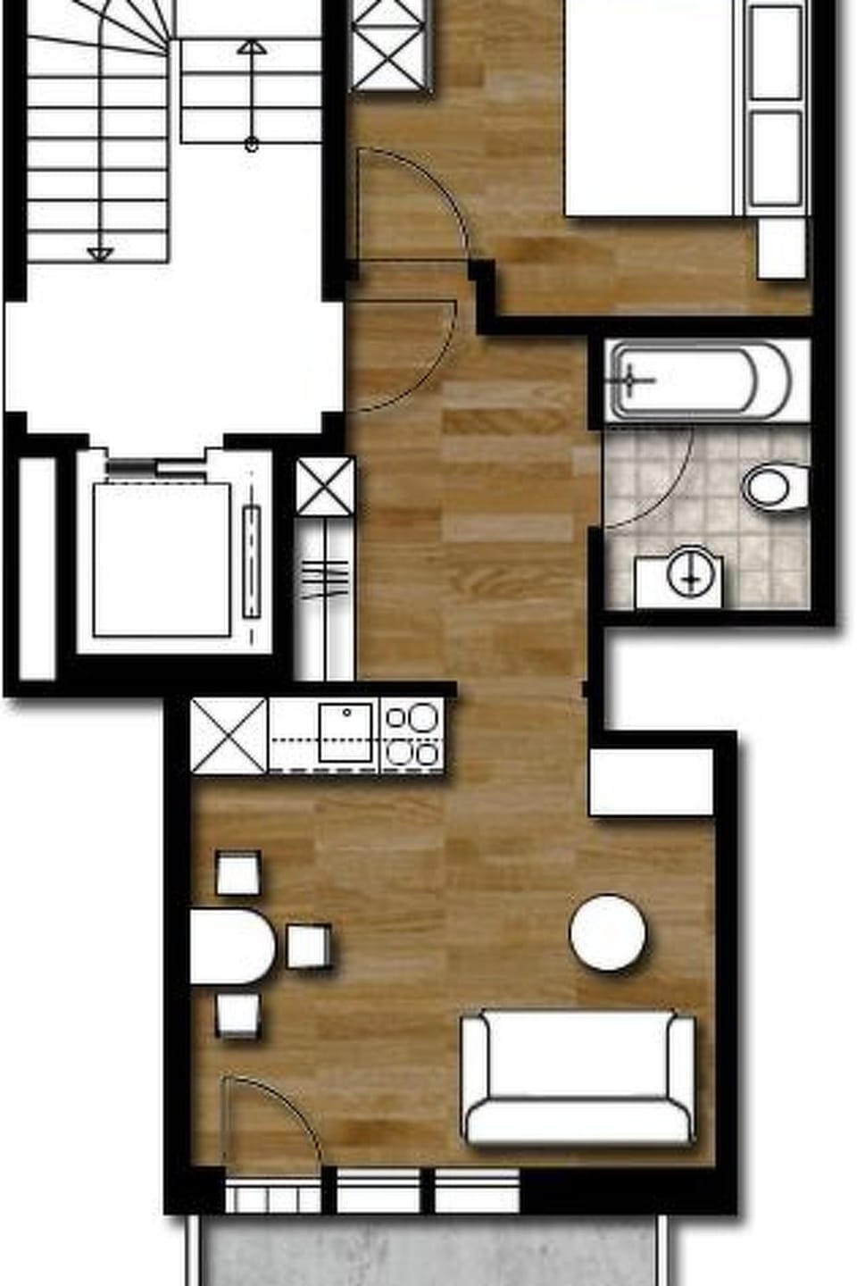 Helvetia Apartments Appartement/Fewo Dachwohnung Nr. 7 Apartment in Saas-Fee